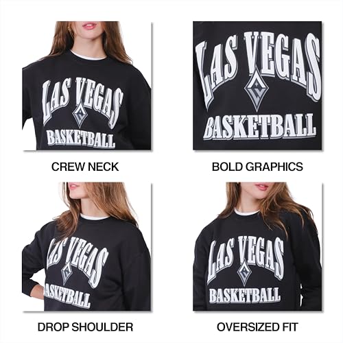 WNBA Oversized Crew Sweatshirt - Washington Mystics - Medium