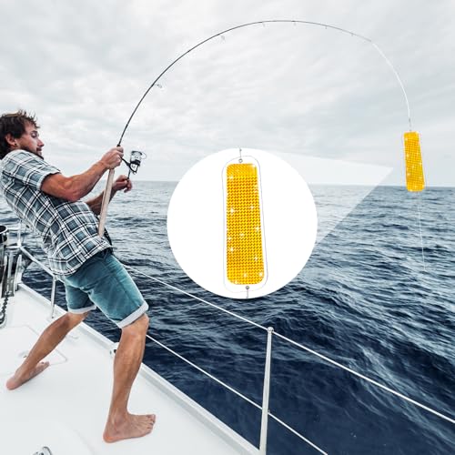 Seenelling 2 Pcs 11-Inch Kokanee Fishing Flashers - One Color