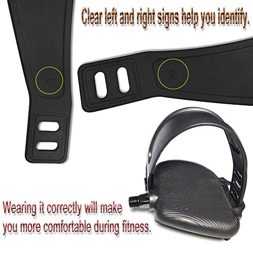 Adjustable Exercise Bike Pedal Straps - 2 Pcs Style 2