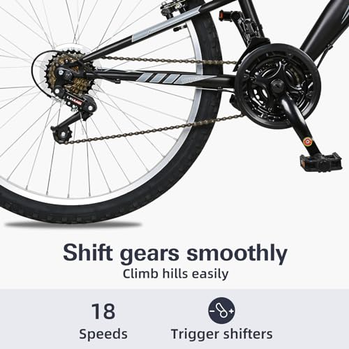 Mountain Bike 26 Inch - 18-Speed, Dual Suspension, Ergonomic Seat