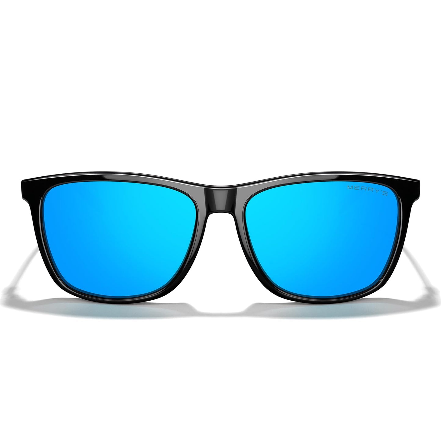 MERRY'S Unisex Polarized Aluminum Sunglasses Vintage Sun Glasses For Men/Women S8286 (Blue, 56)