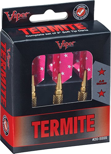 Viper Termite Soft Tip Darts - 4.5g Brass Barrels
