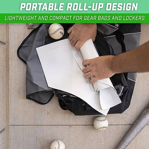 5 Piece Baseball & Softball Base Set - Durable Rubber Field Bases