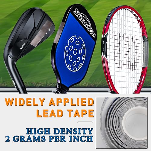 Lead Tape for Golf & Tennis - 1/2'' x 60'' Adhesive Weight Tape
