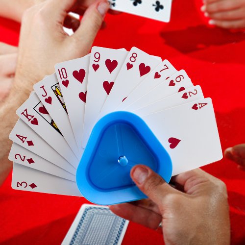 Triangle Card Holders for Playing Cards - 4 Pack
