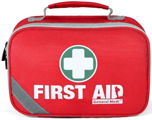 2-in-1 First Aid Kit with 215 Pieces & Mini 43-Piece Kit