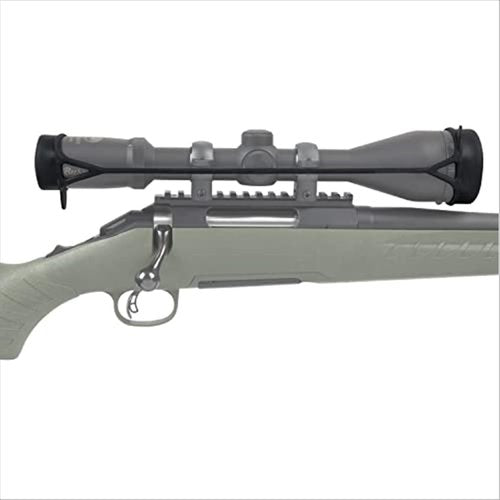 Allen Company Stretchable Scope Double Cover, Scopes up to 56mm, Large, Black