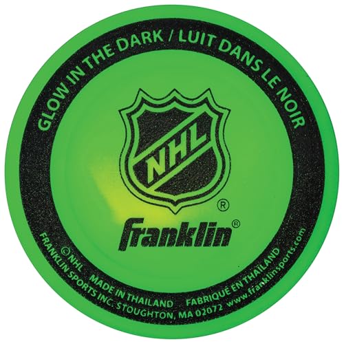 Street Hockey Puck - Lightweight ABS Plastic Practice Puck - Green