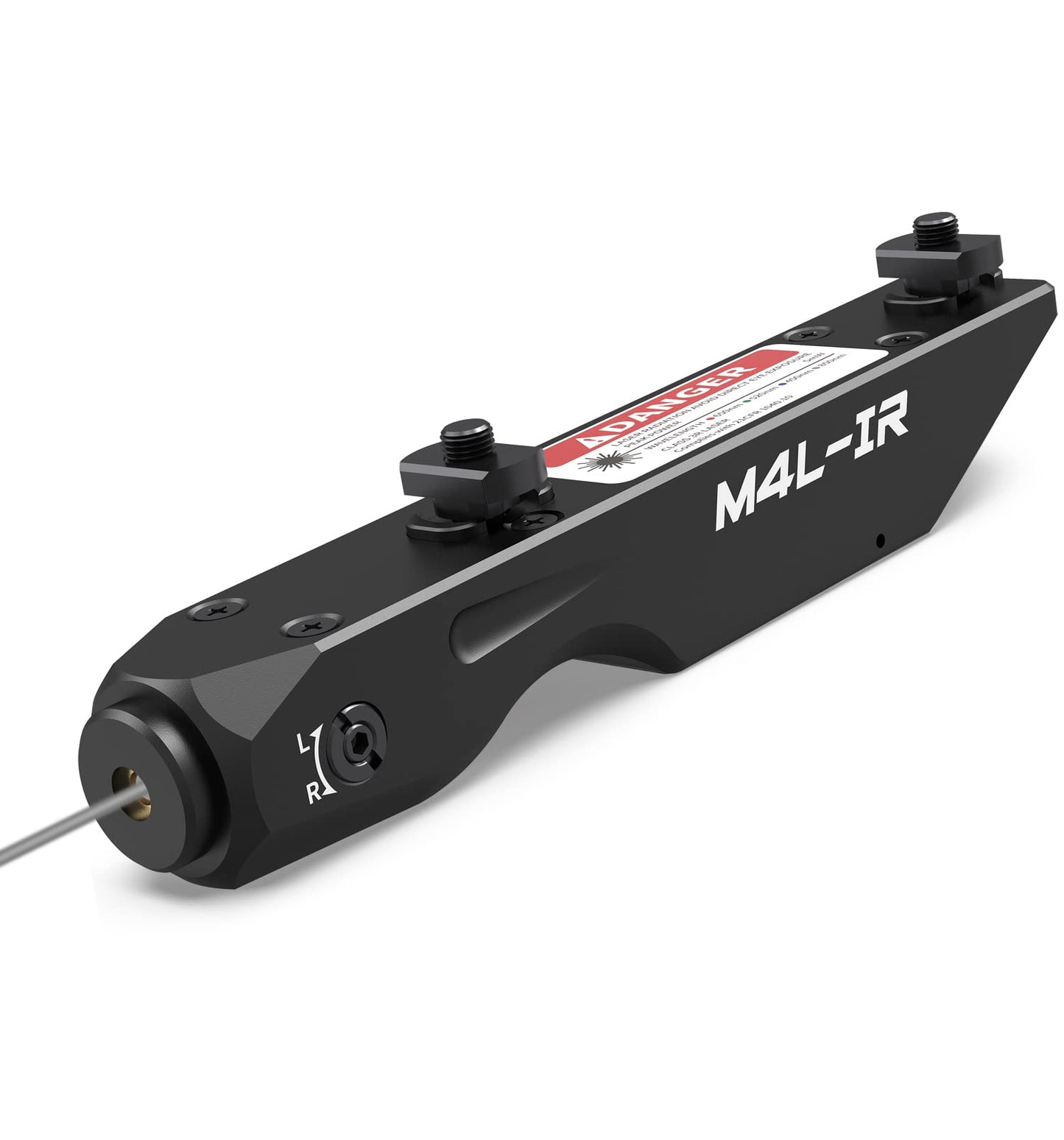 Votatu M4L- IR Laser Sight for Rifle Compatible with M-Lok Rail, Ultra Low-Profile Tactical Infrared Laser with Strobe Function Magnetic Rechargeable