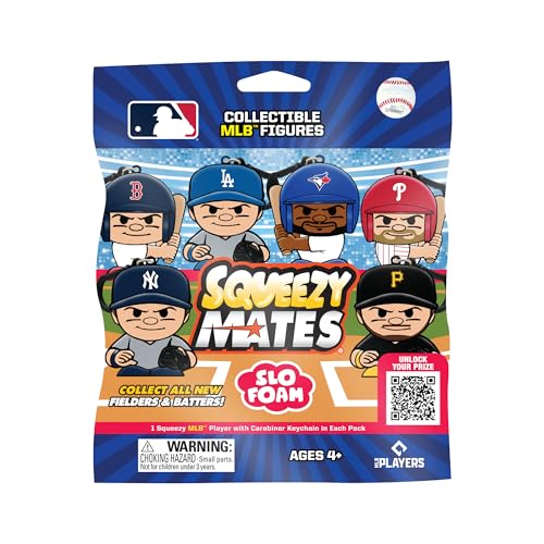 MLB SqueezyMates 2026 Figures - 4 Blind Pack Lot