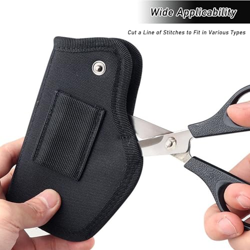 Concealed Carry Pistol Holster for Compact Handguns - 1000D Nylon - Black-Metal