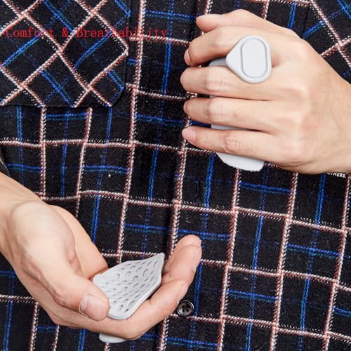 Anti-Slip Rubber Weight Grips for Weight Lifting - Gray & Black