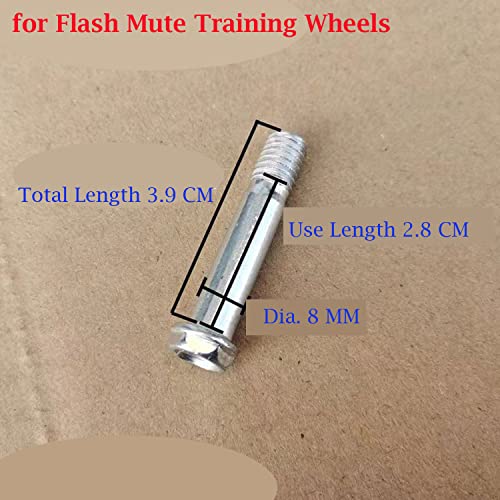 Children's Bicycle Training Wheels Mounting Screw Kit - 8 Sets