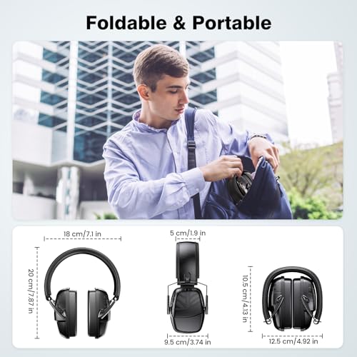 Link Dream Ear Protection Ear Muffs Noise Reduction SNR 35dB Hearing Protection Kids Adult Shooting Gun Range Mowing