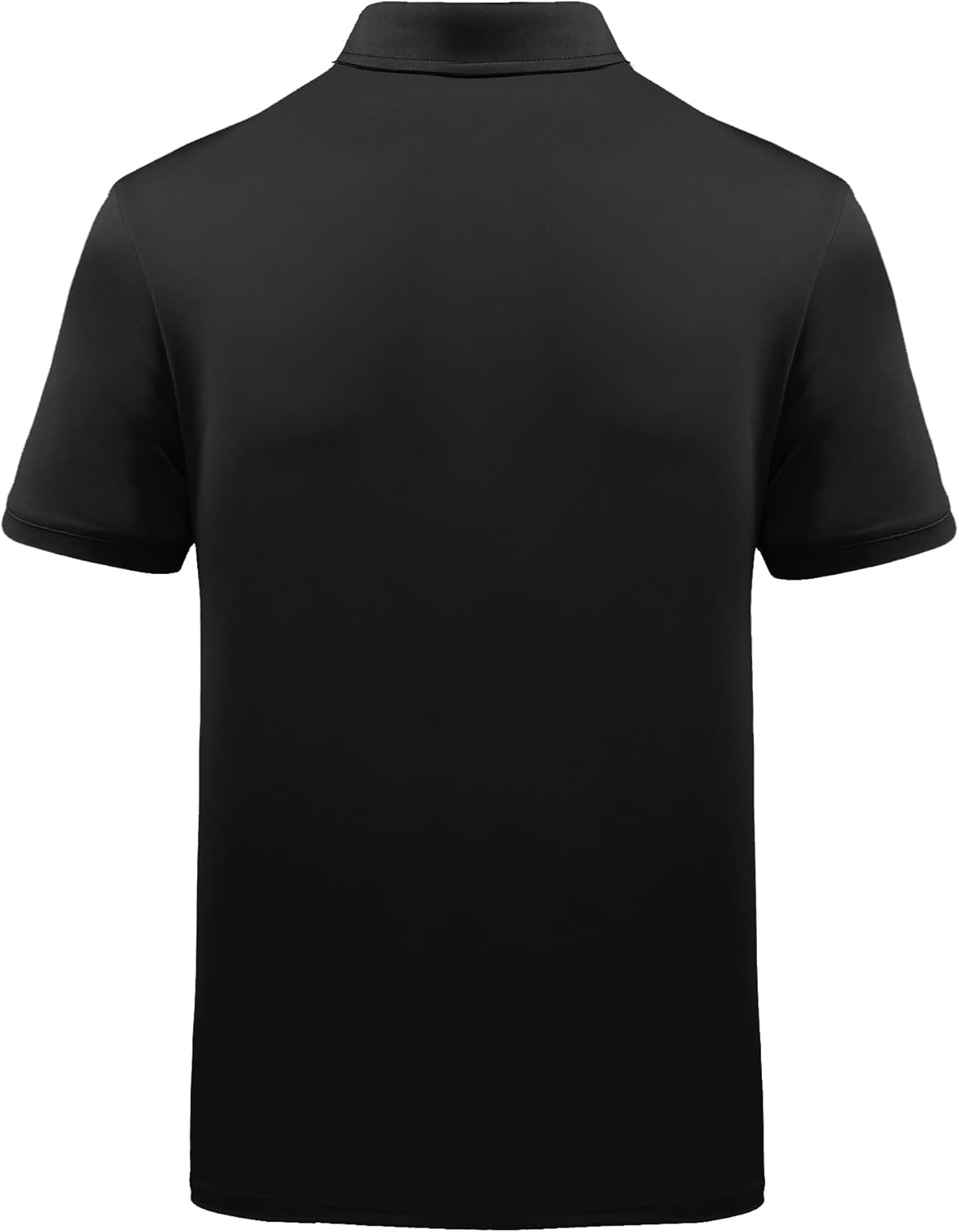 ZITY Men's Golf Polo Shirt - Short Sleeve Moisture-Wicking Performance Print | Casual Collared Tee