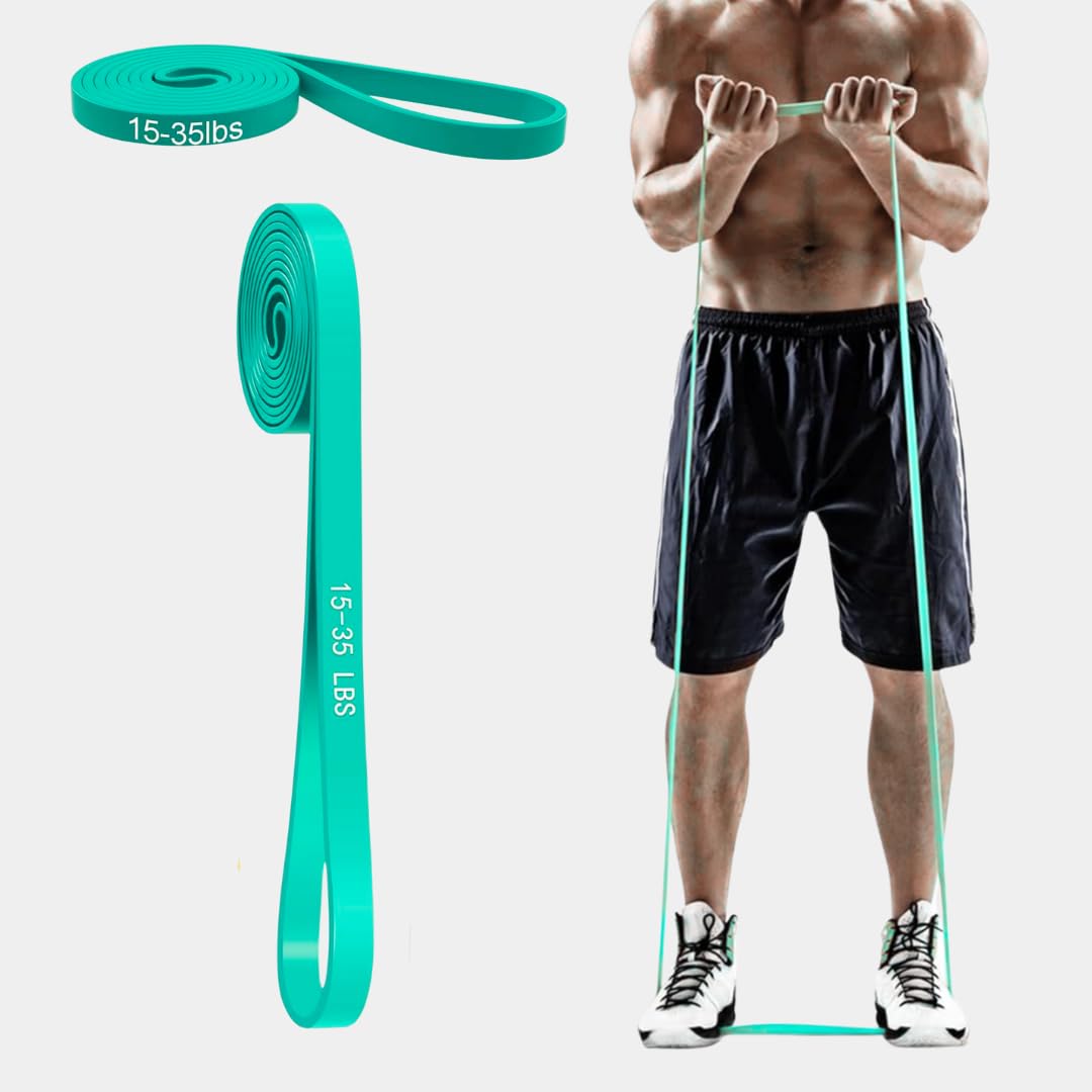 Resistance Band for Workouts, Physical Therapy, Jumprope, Pilates, Loop Style Stretch Band for Working Out