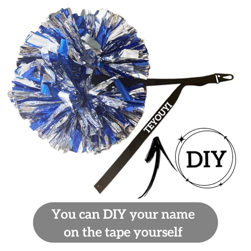 Cheerleader Pom Pom Holder Straps for Backpack Accessories - No Poms Included