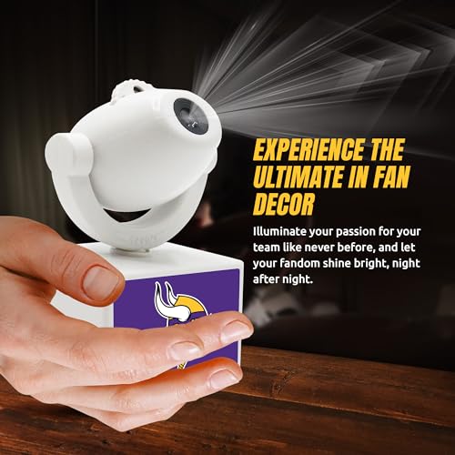 Minnesota Vikings LED Mini Spotlight Projector - Battery Operated