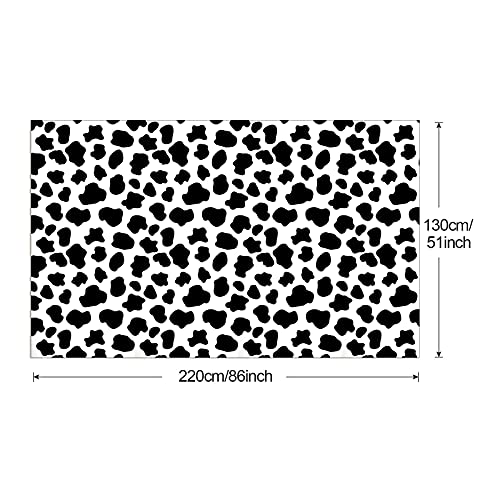Cow Print Tablecloths - 3 Pack for Farm Animal Parties