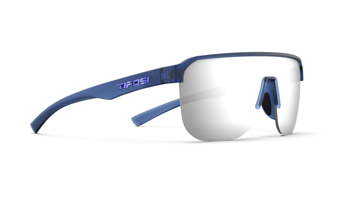 Tifosi Optics Sanctum SL Sunglasses (Midnight Vapor (Silver Mirror))