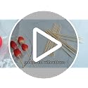 Natural Bamboo Skewers - 12 Inch, 100PCS for Grilling & BBQ