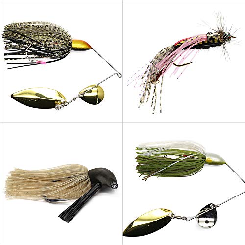 YZD Silicone Fishing Skirt Set - 10 Colors for Fly Tying & Lures, 5.5 Inch