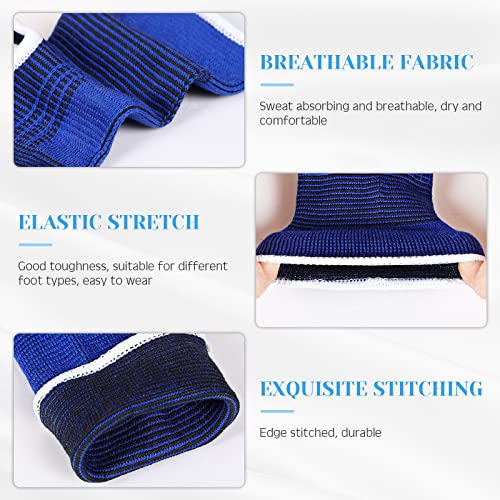 Kids Ankle Brace Support - 4 Pcs Set, Dark Blue, Ages 5-10