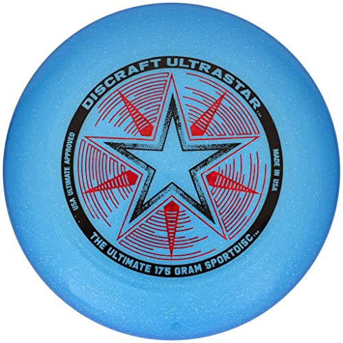 Discraft 175g Sparkle Blue Ultrastar Sport Disc – Disc Golf