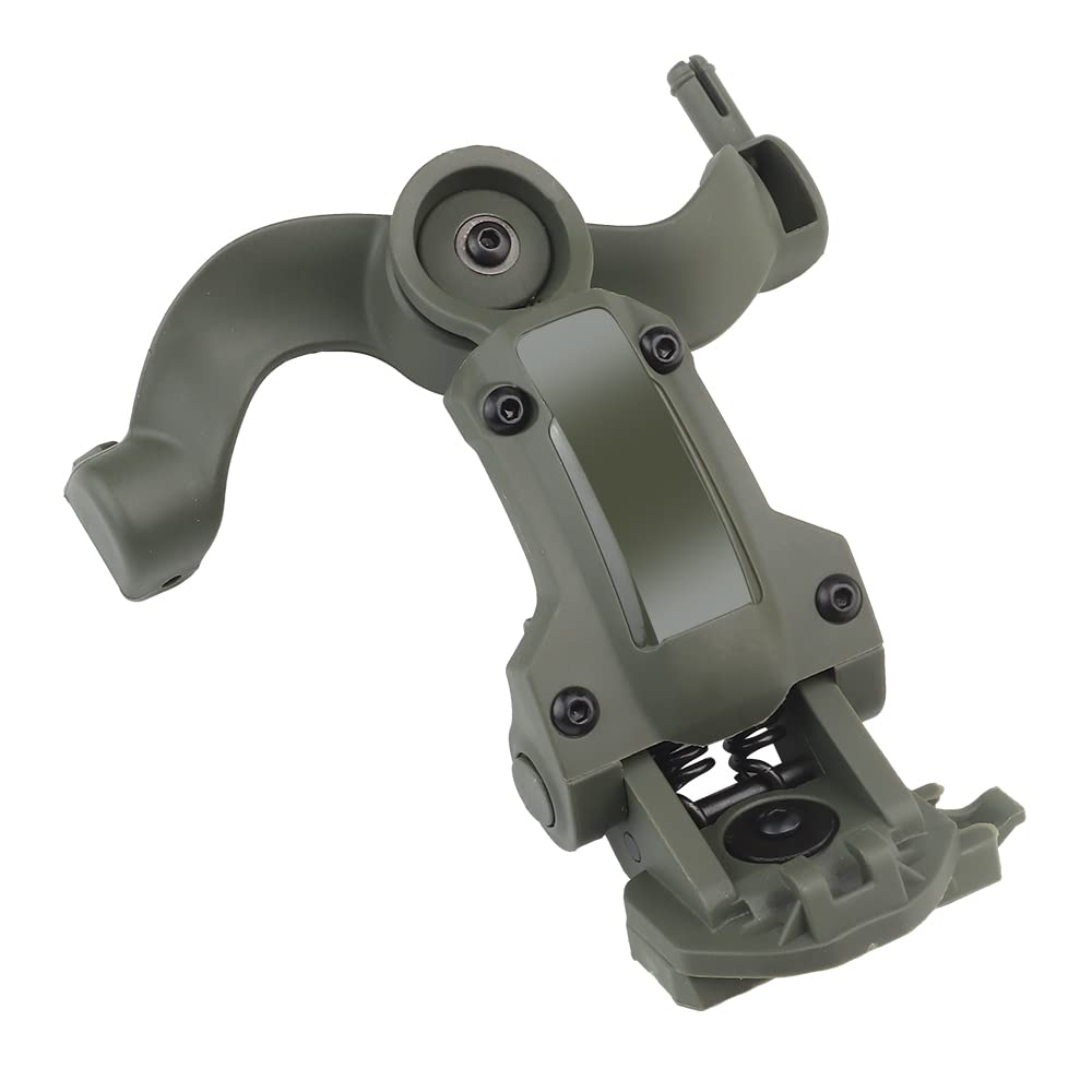 Tactical Multi-Angle Rotation Helmet Rail Adapter for Ops Core ARC/Wendy Fast Helmet Rail Mount Adapter