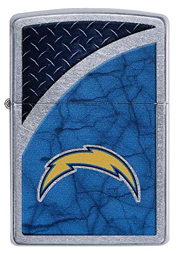 NFL San Diego Chargers Windproof Pocket Lighter - Chrome
