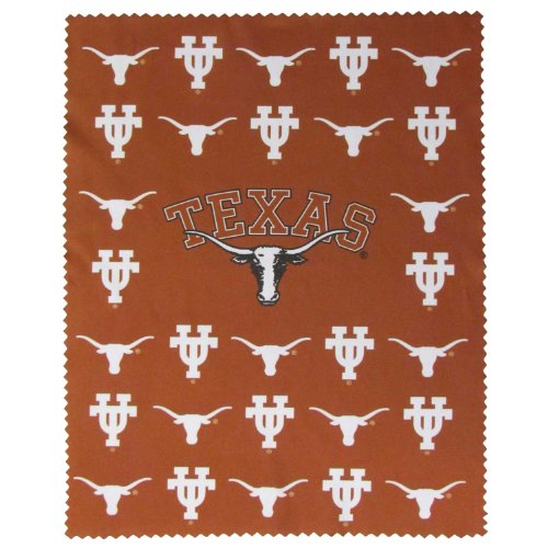 Microfiber iPad Cleaning Cloth - Texas Longhorns - 7.5" x 9.5"