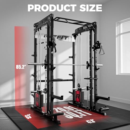 All-In-One Smith Machine with Weight Stack - Black / M1 Pro Set