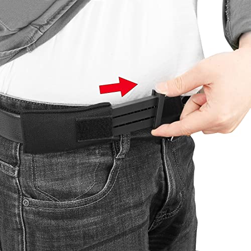 Horizontal Pistol Magazine Carrier Pouch - 2 Pack with Safety Hook