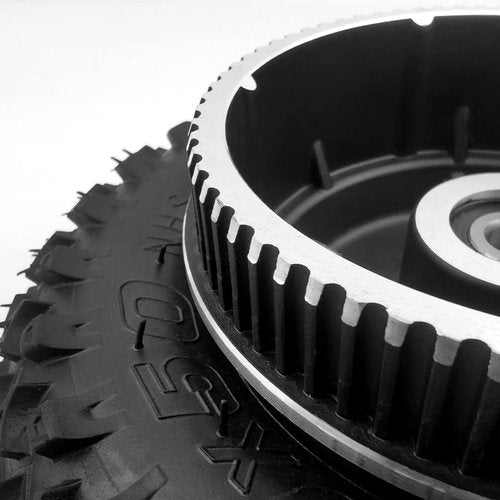 Off Road Longboard Truck Mountain Longboard Components 11 Inch Truck 8" Wheel Downhill Board Part Mountain Skateboard Belt Drive