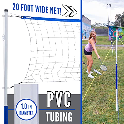Complete Badminton Set for 4 Players - Recreational Fun