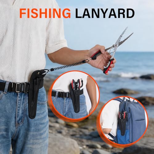 Complete Fishing Tool Set - Fish Lip Gripper & Multi-Function Pliers