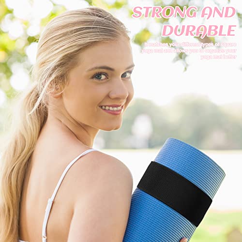 Adjustable Yoga Mat Straps - 4 Pack Heavy Duty Nylon Holders