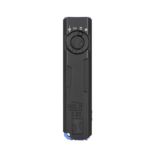 IMALENT GR35 EDC Flat Flashlight Compact High Lumens Torch with UV Light & Green Light, 2800 Lumens USB-C Rechargeable Portable Pocket Lights for Emergency, Camping, Outdoor Use