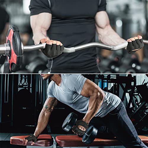 Weight Lifting Gloves for Men & Women - Black, Medium Size