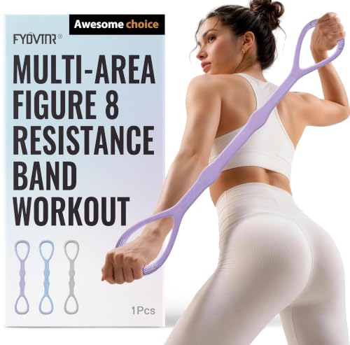 Figure 8 Resistance Bands for Full Body Workout & Toning