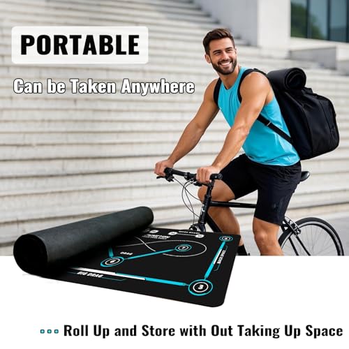 Peneyon B Field Hockey Training Mat - Indoor/Outdoor Stickhandling Practice Equipment