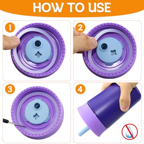 6-Pack Clear O-Ring Gasket Replacement for Owala Tumblers