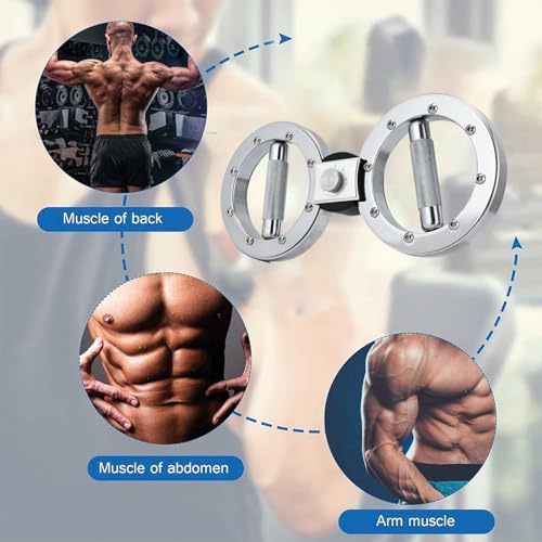 Rotating Forearm Trainer with Adjustable Resistance - 12LB