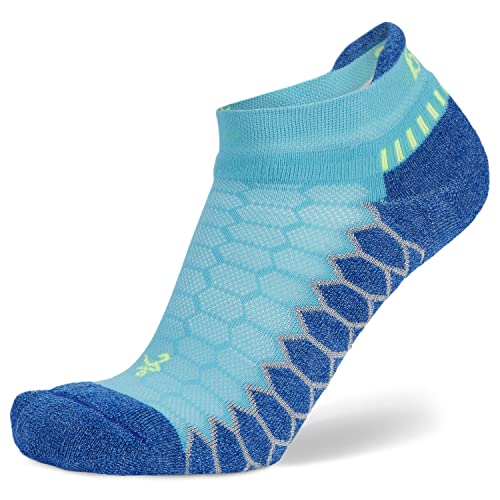 Balega Silver Compression No Show Running Socks Small Cobalt - Men & Women