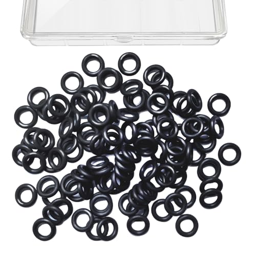 Wacky Rig O-Rings for Senko Stick Baits - 100 Pack Silicone Fishing Rings