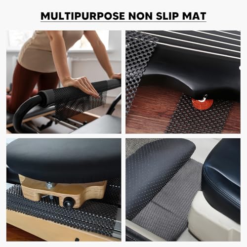Non-Slip Pilates Reformer Mat Gripper Pads - 30cm x 20cm