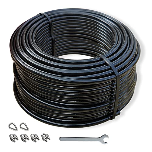 KORIKAHM 98.4 Ft Steel Pulley Cable Replacement for Home Gym Fitness Equipment