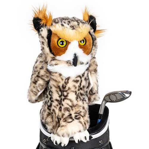Daphne's Headcovers Owl Driver Golf Headcover - Premium, Stylish Club Protector for Men & Women