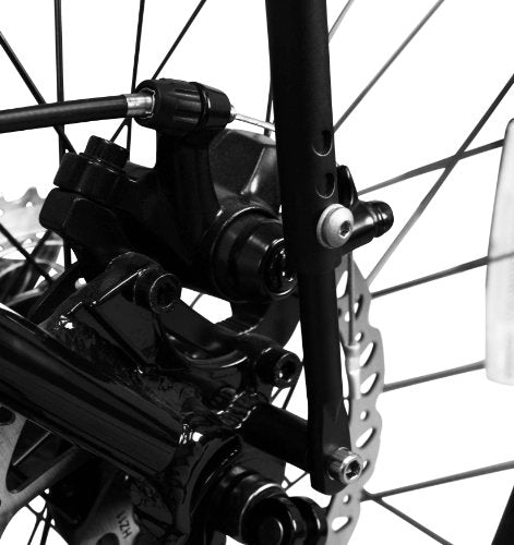 Bicycle Touring Carrier Plus for Disc Brake - Adjustable Rack for 26-29" Frames