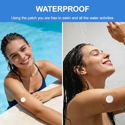 Freestyle Libre 3 Sensor Covers - 40 Pack, Waterproof & Hypoallergenic